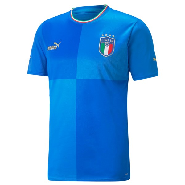 Camiseta Italia Primera equipo 2022 Azul